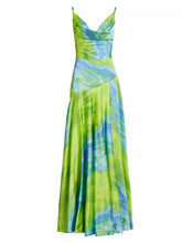 Bronx & Banco Leo Satin Printed Gown